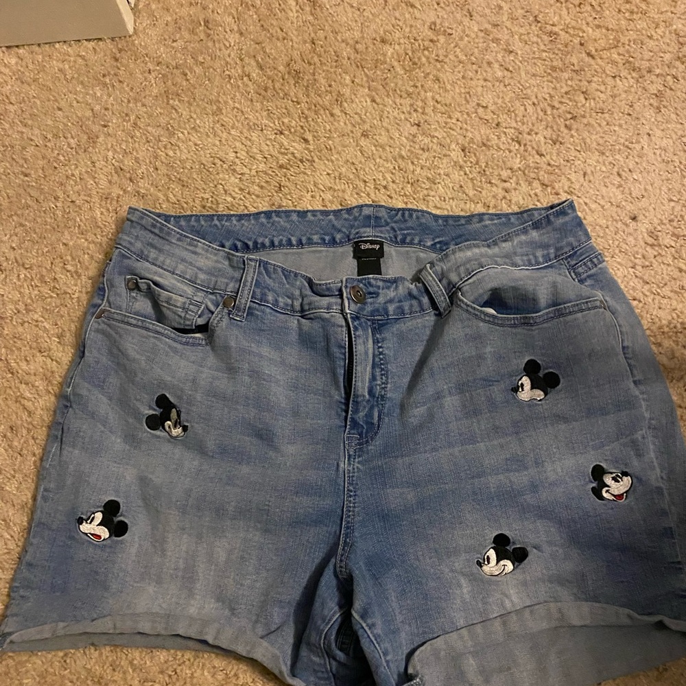 Mickey Mouse Jean shorts